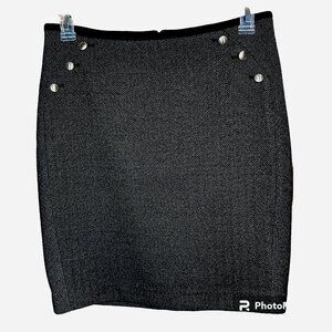 White House Black Market Pencil Skirt Black Size 10  Quiet Luxury Officecore